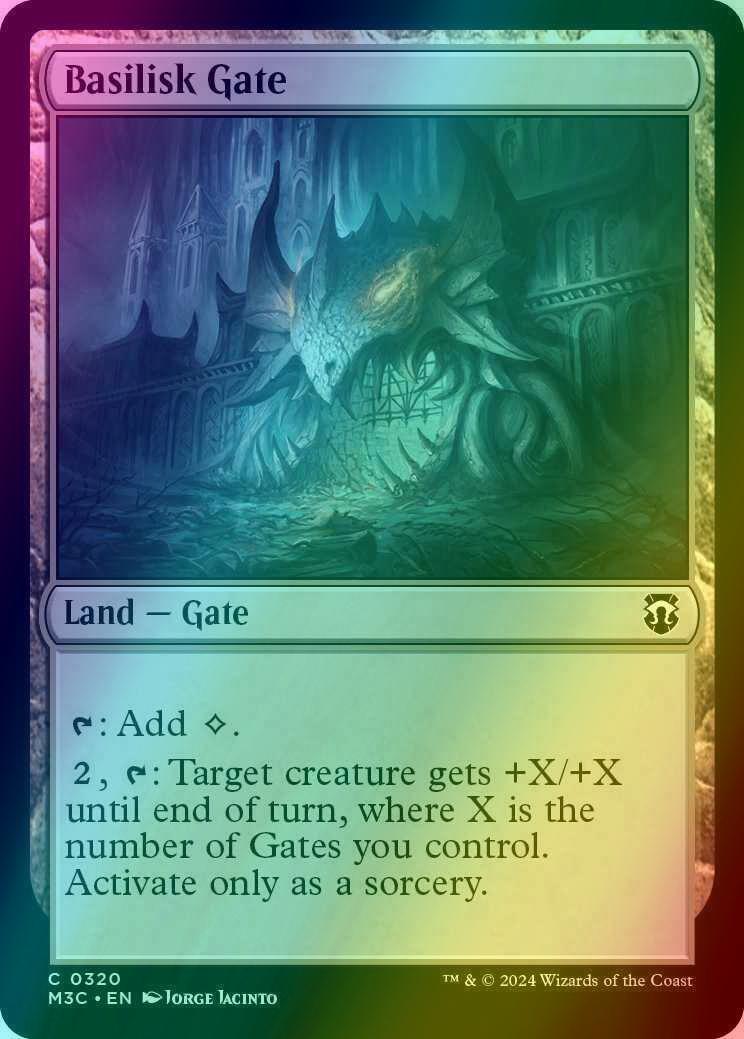 Basilisk Gate [320] [Modern Horizons 3: Commander] [Ripple Foil]