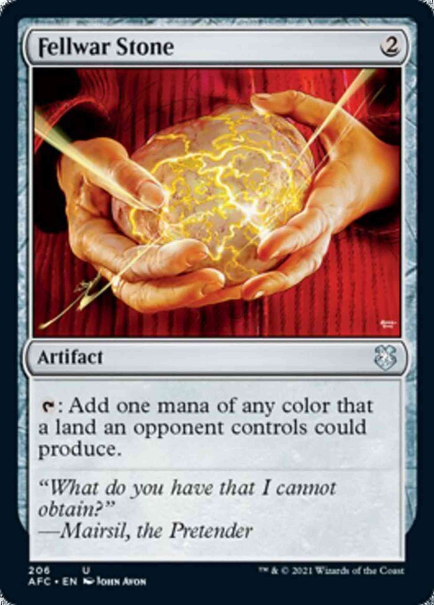 Fellwar Stone [206] [Adventures in the Forgotten Realms Commander] [Non-Foil]
