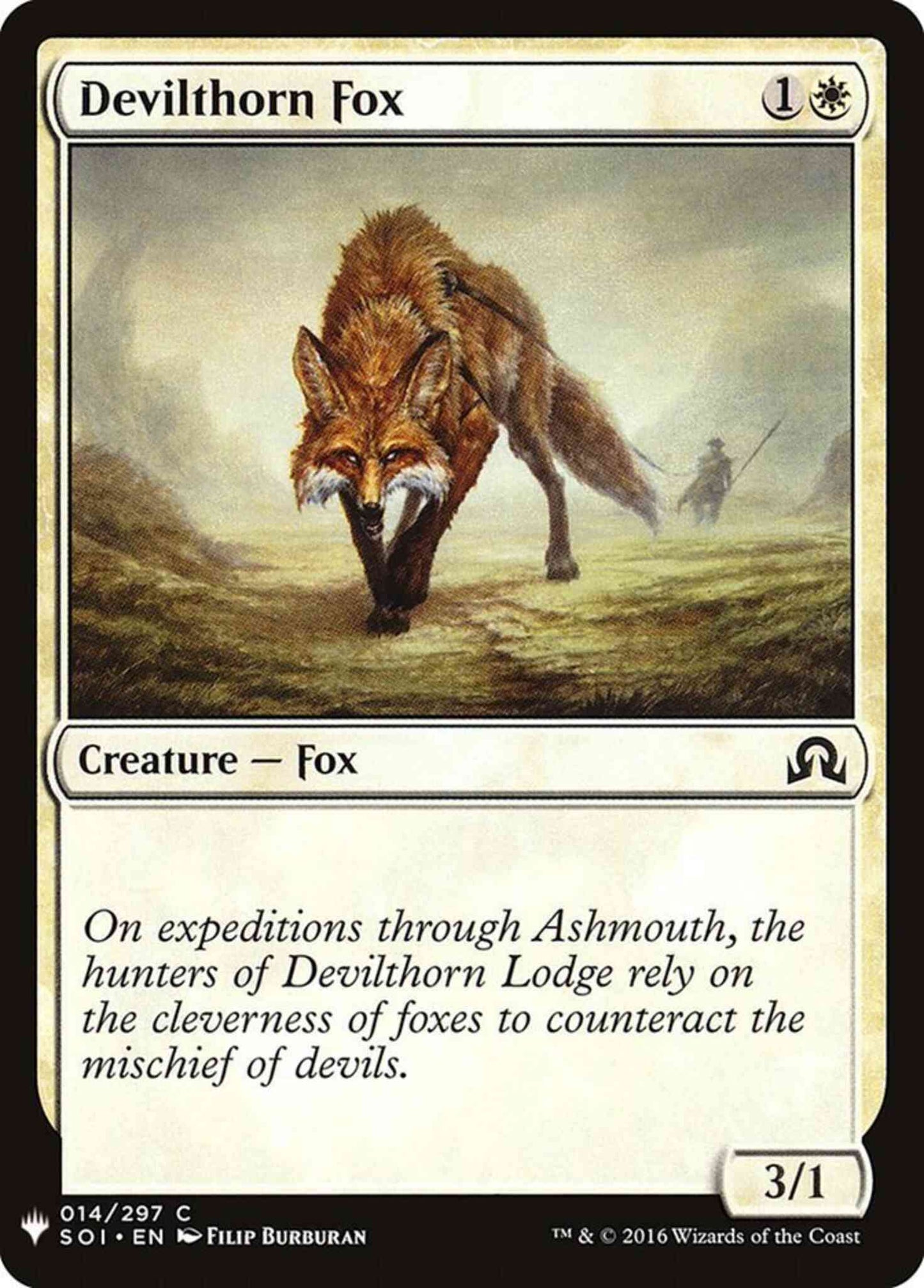 Devilthorn Fox [SOI-14] [The List] [Non-Foil]