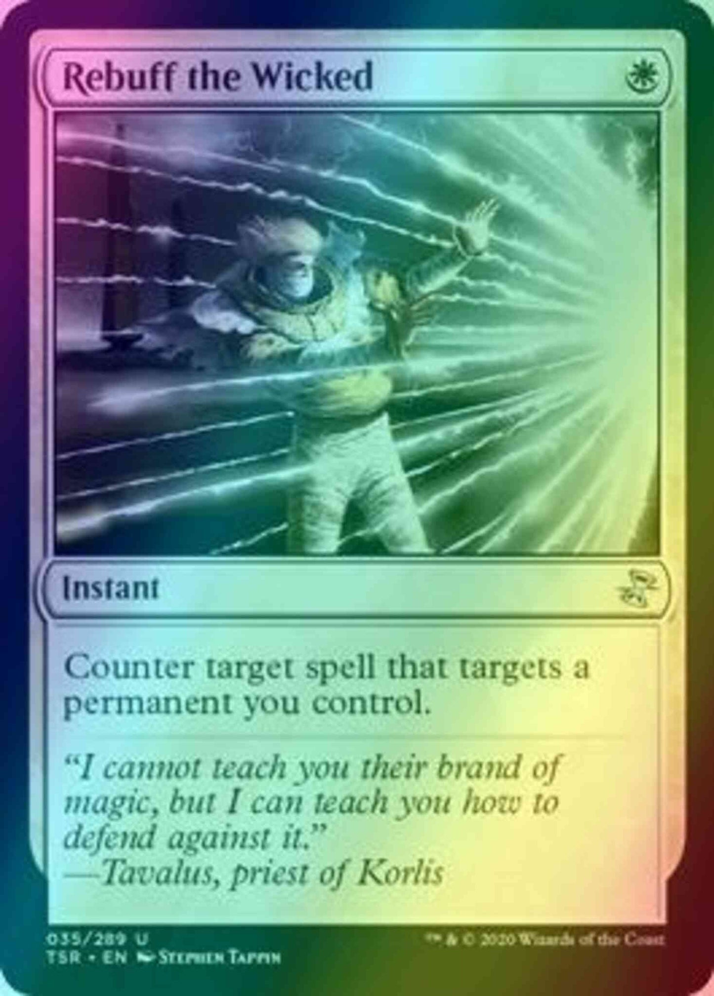 Rebuff the Wicked [35] [Time Spiral Remastered] [Foil]