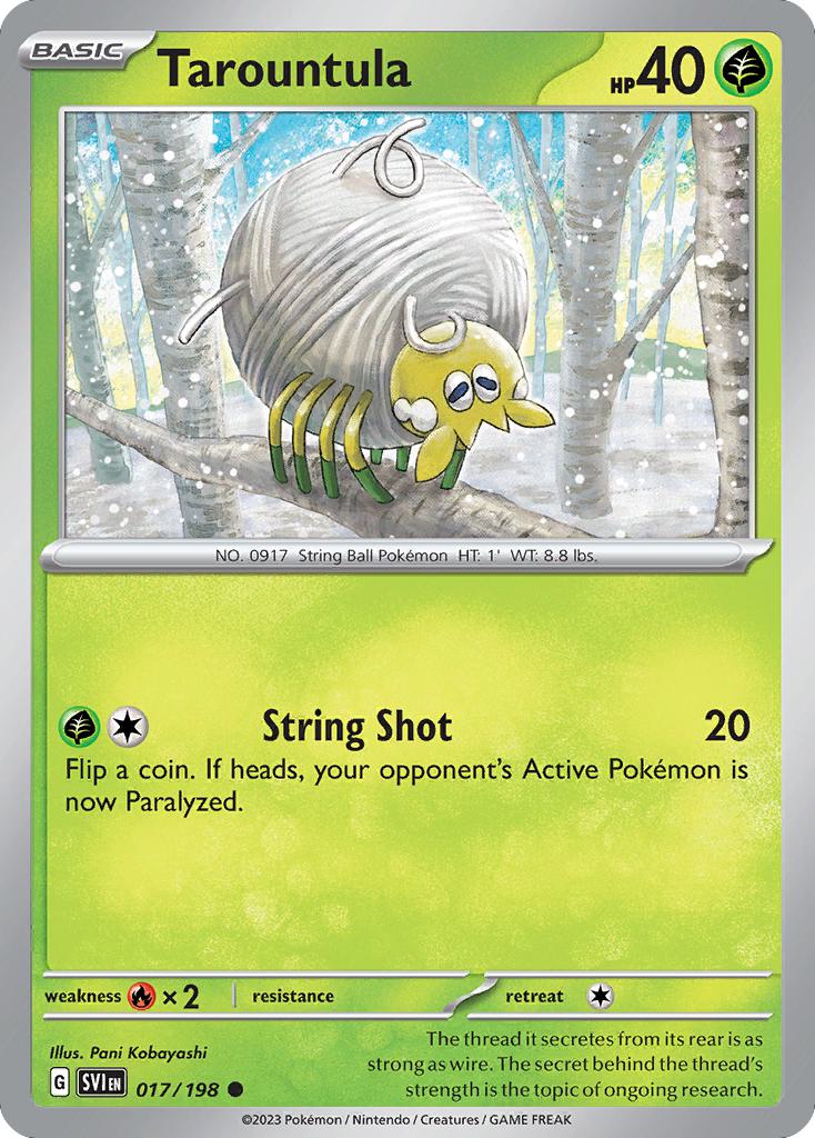Tarountula - 017/198 - Common [sv01-017] [Non-Holo]
