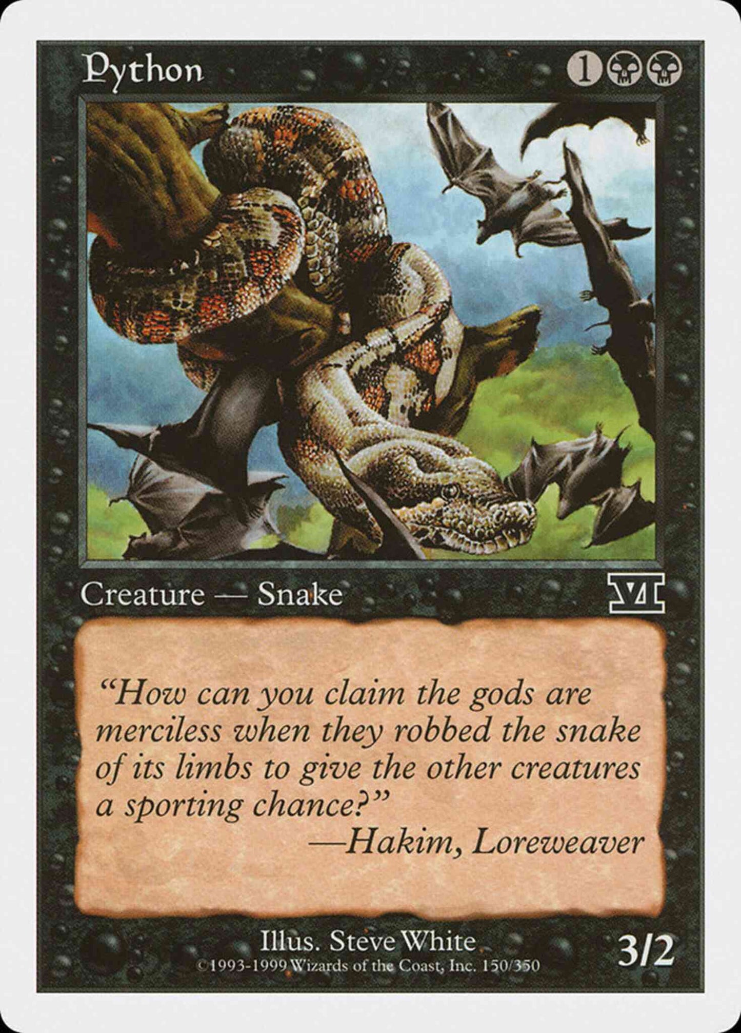 Python [150] [Classic Sixth Edition] [Non-Foil]