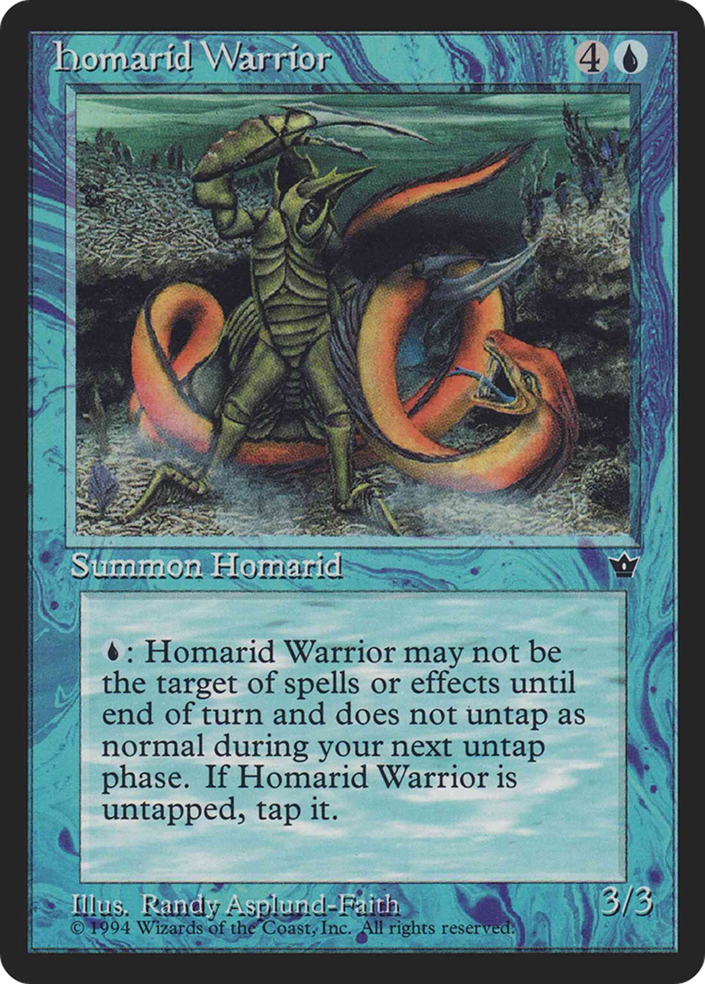 Homarid Warrior [Randy AsplundFaith] [22b] [Fallen Empires] [Non-Foil]