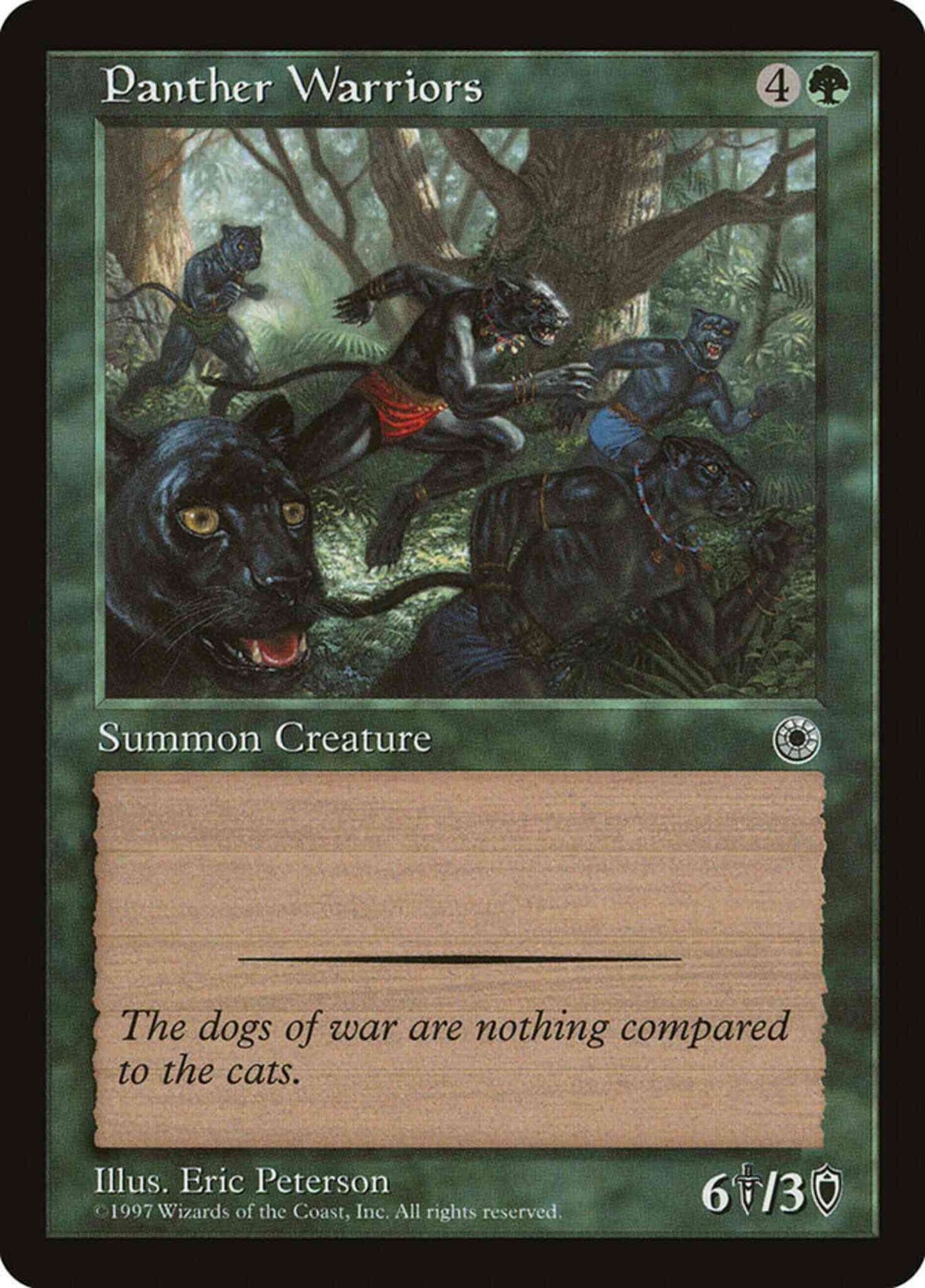 Panther Warriors [180] [Portal 1] [Non-Foil]
