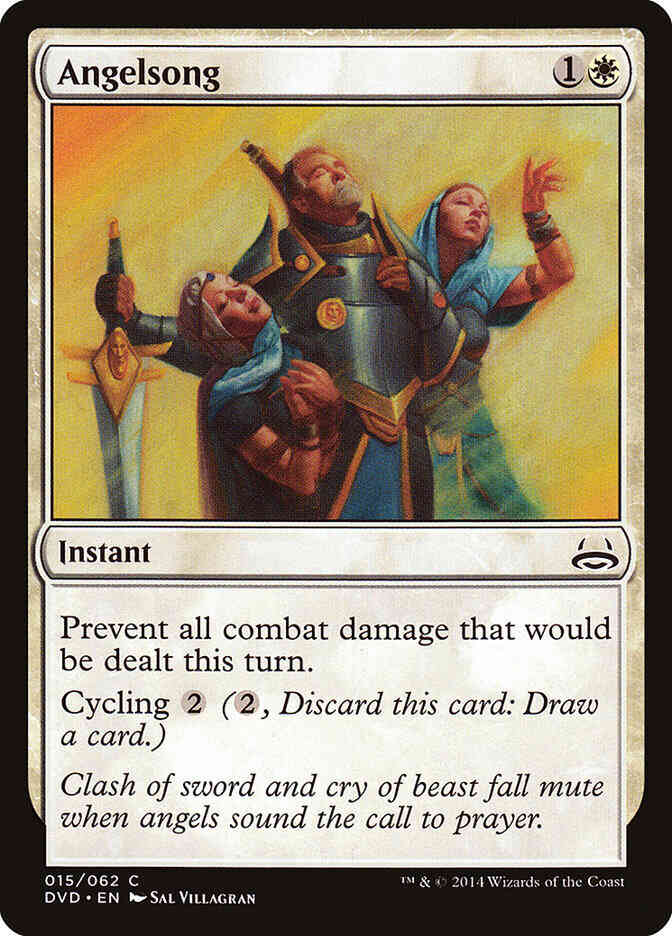 Angelsong [15] [Duel Decks Anthology: Divine vs. Demonic] [Non-Foil]