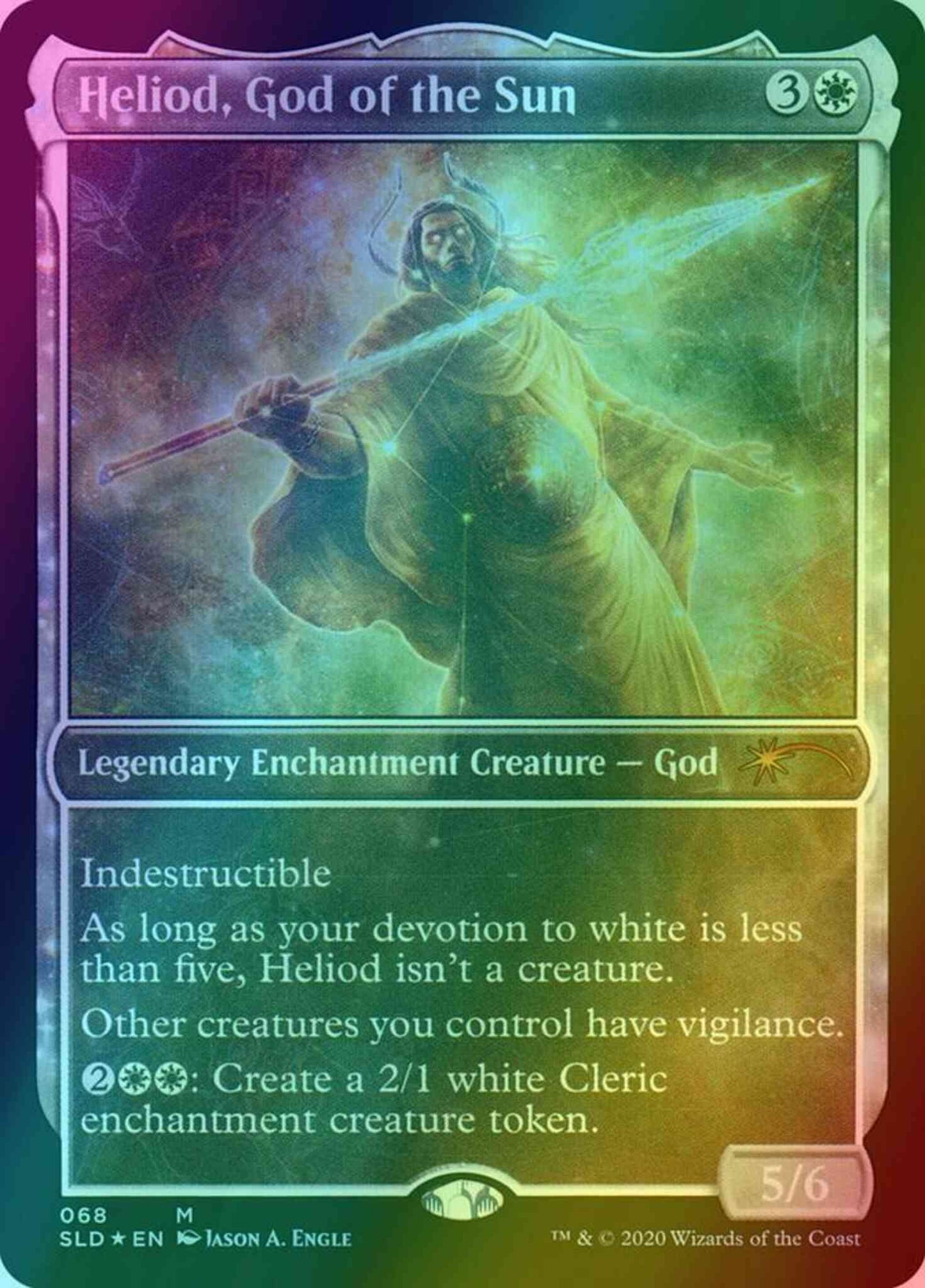 Heliod, God of the Sun [0068] [Theros Stargazing Vol. I] [Secret Lair Drop] [Foil]