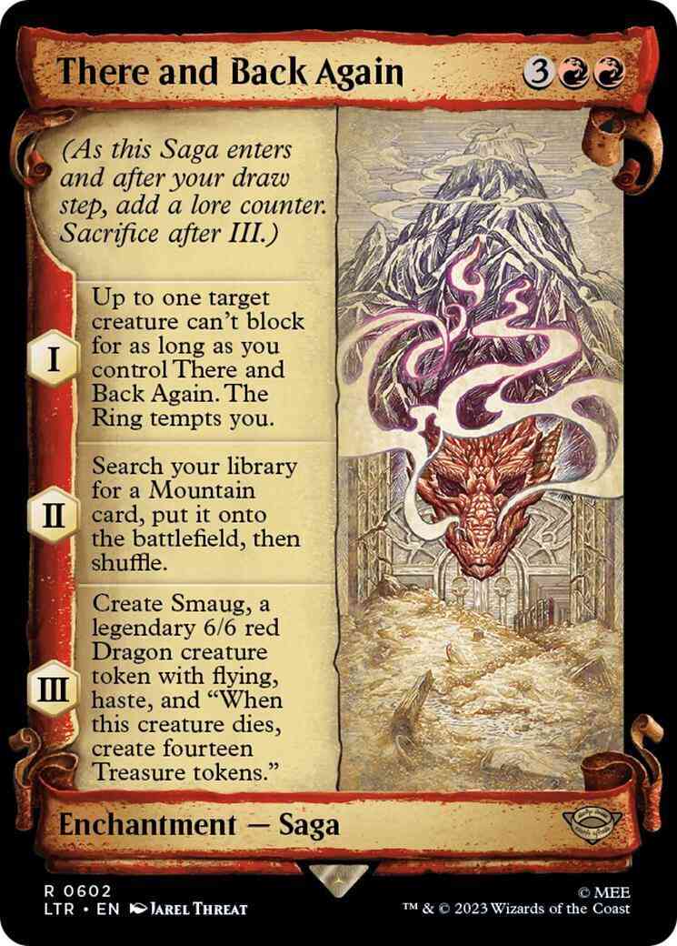 There and Back Again [602] [Scrolls Showcase] [The Lord of the Rings: Tales of Middle-earth] [Non-Foil]