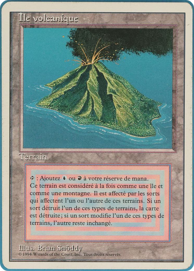 Volcanic Island - French [291] [Revised Edition] [Non-Foil]