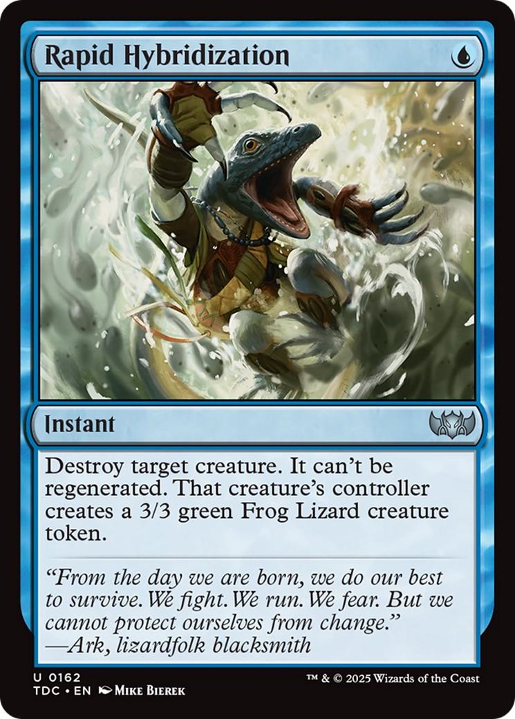 Rapid Hybridization [162] [Tarkir: Dragonstorm: Commander] [Non-Foil]