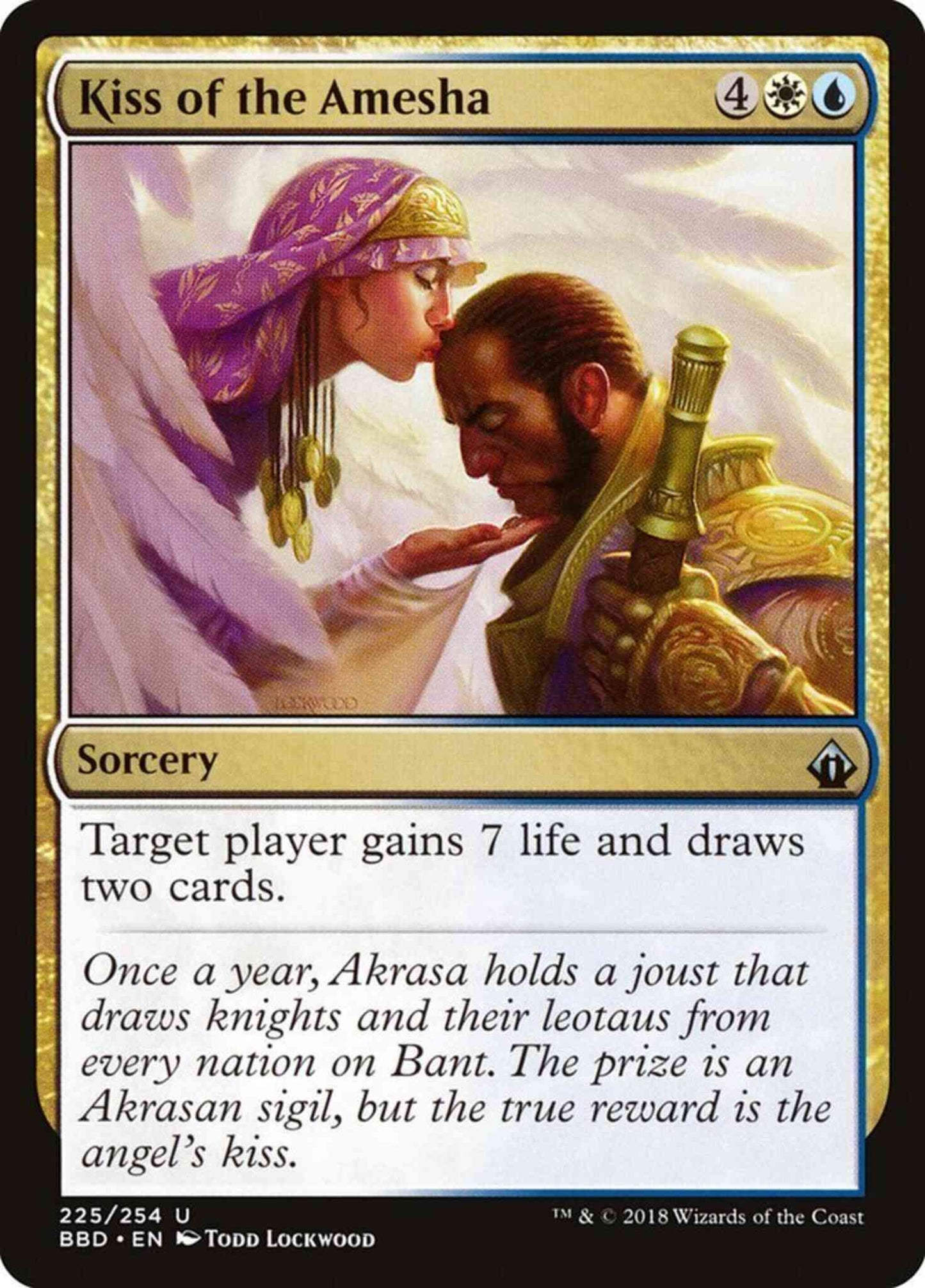 Kiss of the Amesha [225] [Battlebond] [Non-Foil]