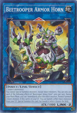 Beetrooper Armor Horn - MP22-EN176 - Common - 1st Edition