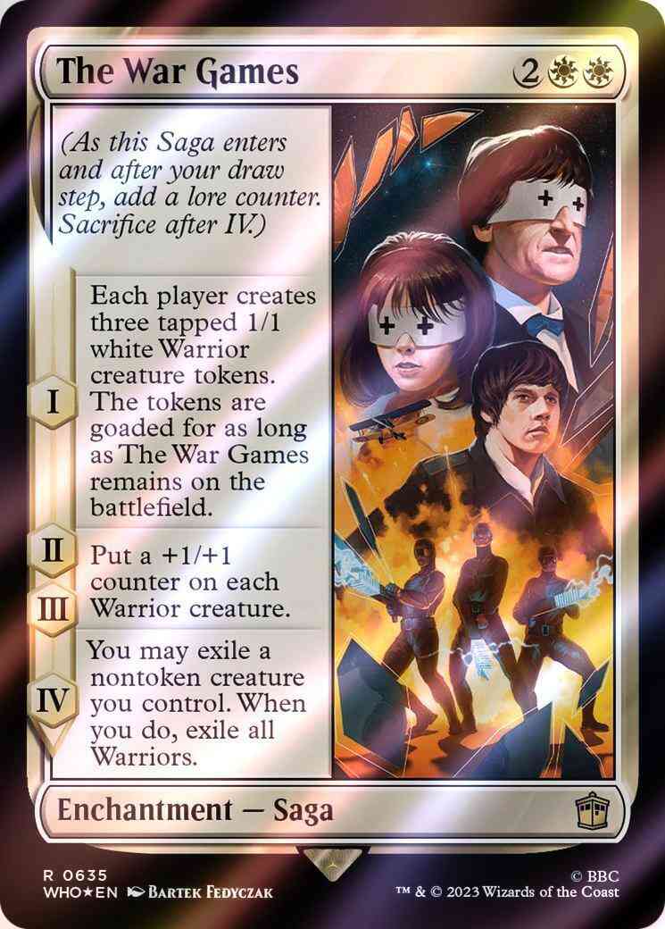The War Games [635] [Universes Beyond: Doctor Who] [Surge Foil]