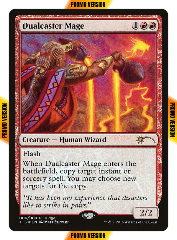Dualcaster Mage [6] [Judge Gift Cards 2015] [Foil]