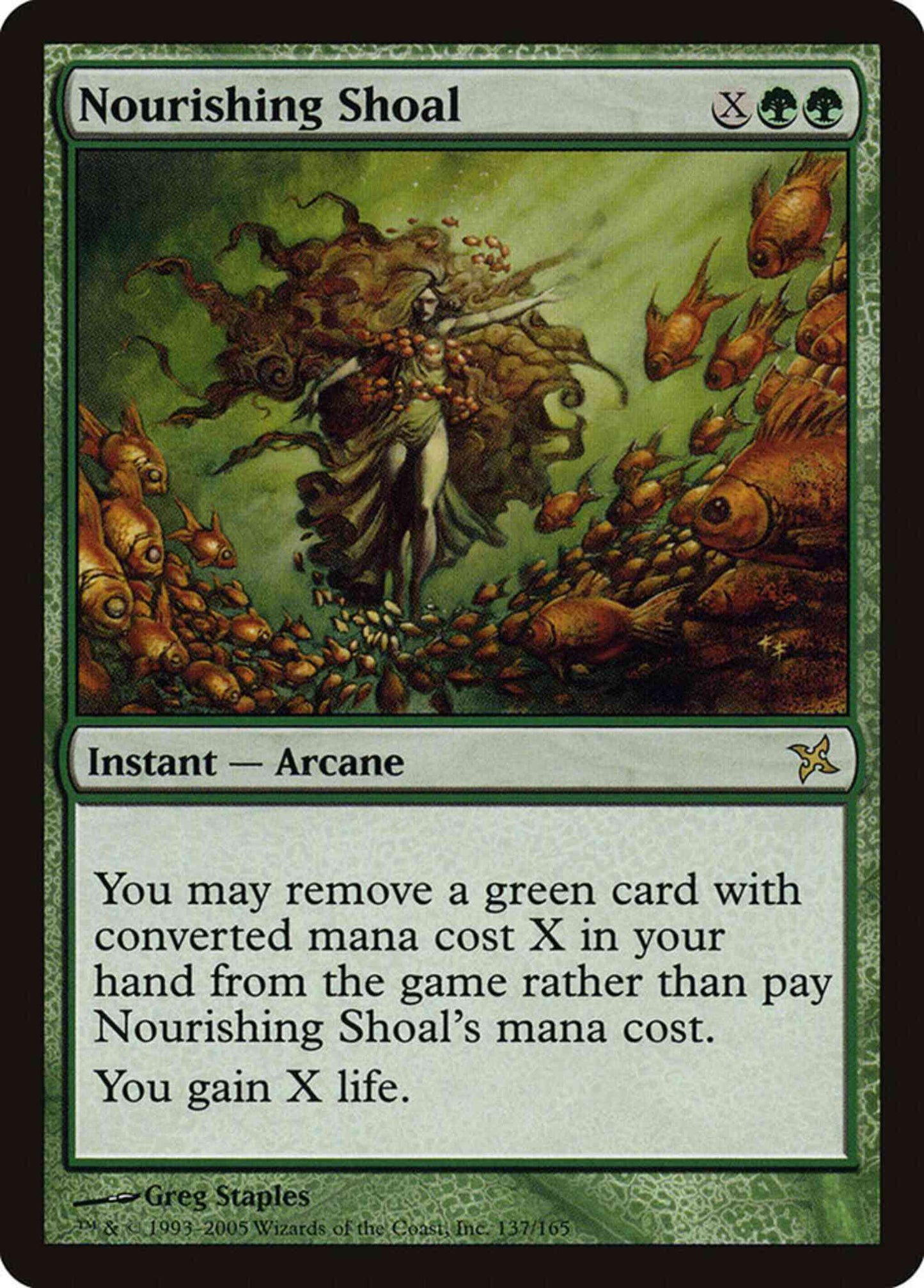 Nourishing Shoal [137] [Betrayers of Kamigawa] [Non-Foil]