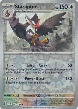 Staraptor - 150/198 - Uncommon [sv01-150] [Reverse Holo]