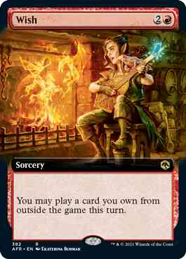 Wish [382] [Extended Art] [Adventures in the Forgotten Realms] [Non-Foil]