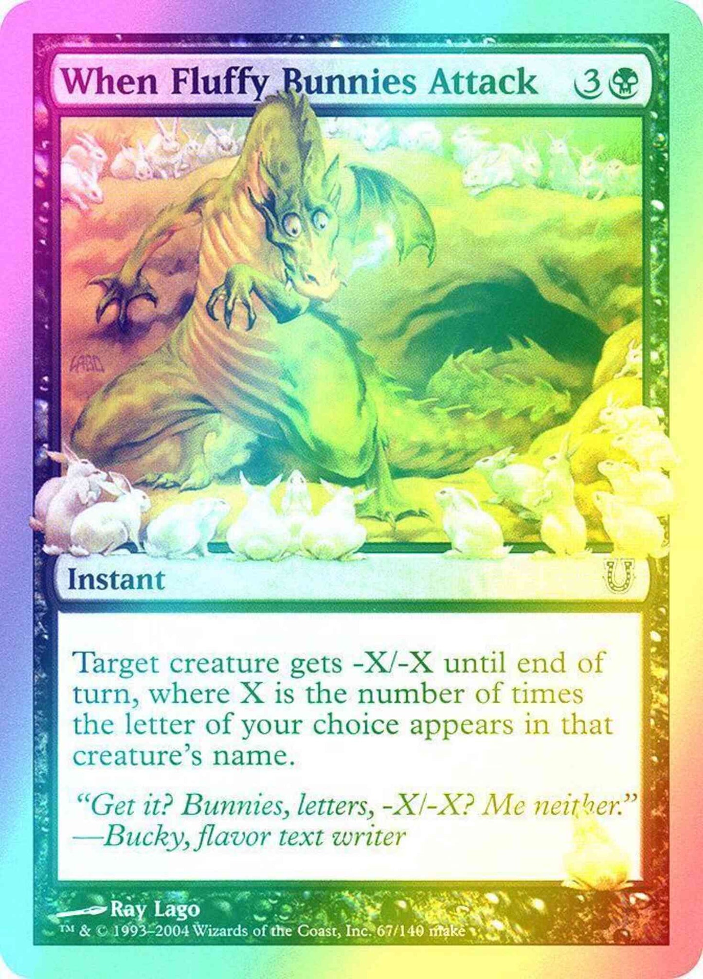 When Fluffy Bunnies Attack [67] [Unhinged] [Foil]
