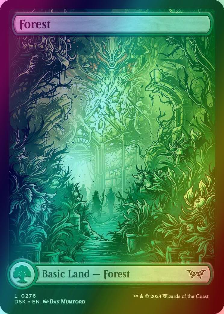 Forest [276] [Full Art] [Duskmourn: House of Horror] [Foil]