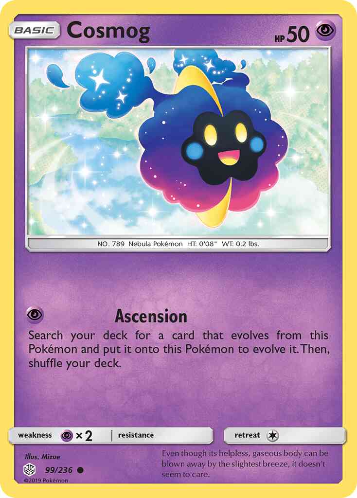 Cosmog - 99/236 - Common [sm12-99] [Non-Holo]