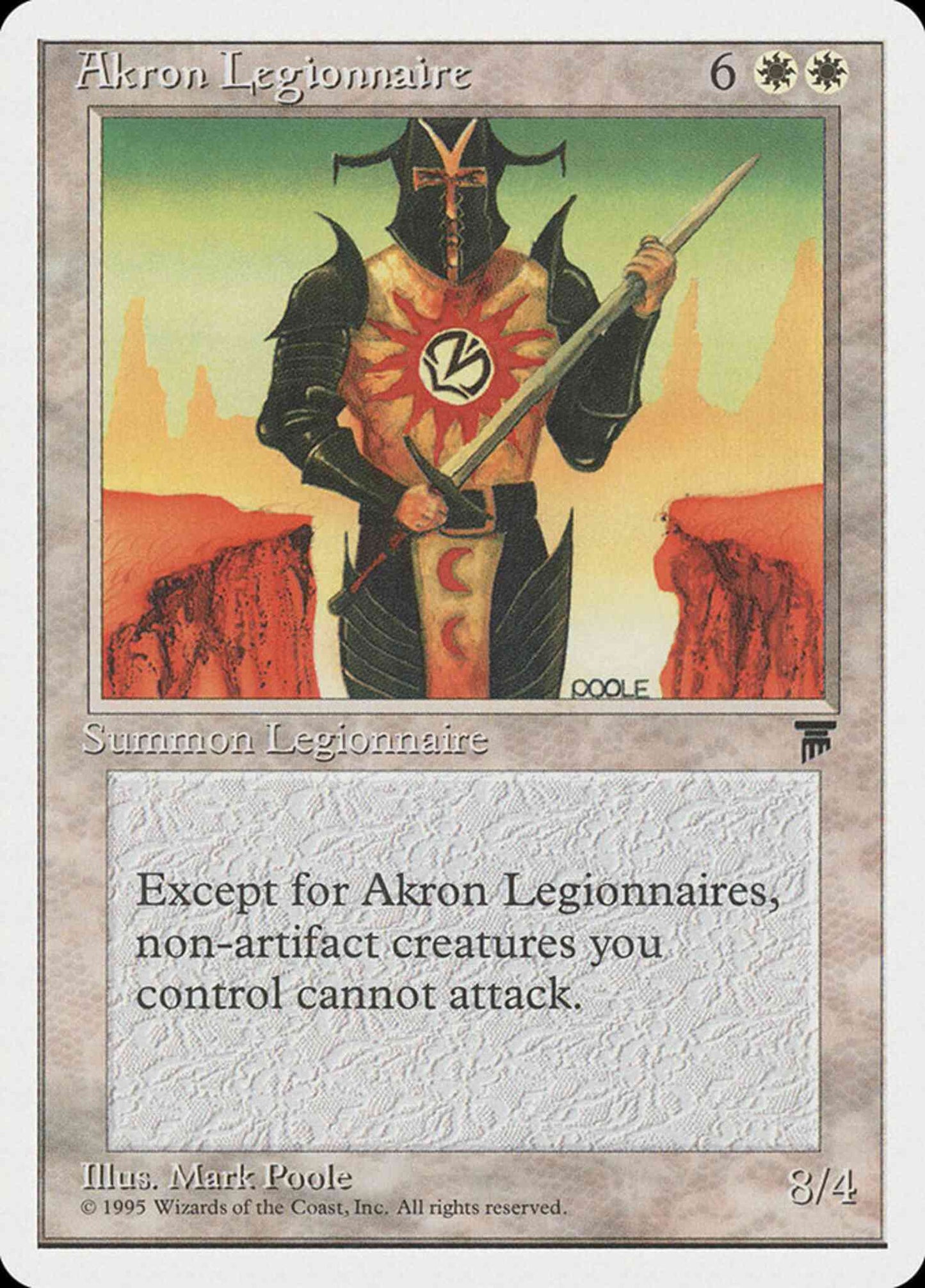 Akron Legionnaire - Japanese [2] [Japanese Chronicles] [Non-Foil]