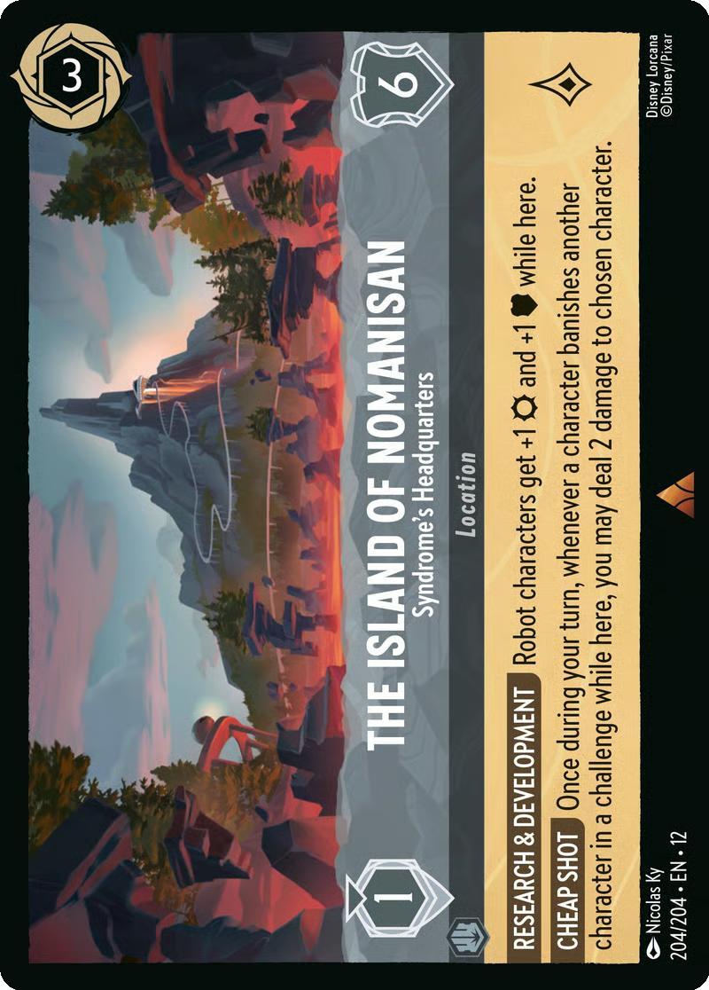 The Island of Nomanisan - Syndrome's Headquarters - 204/204 [Wilds Unknown] [Non-Foil]