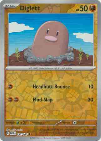 Diglett - 050/165 - Common [sv035-050] [Reverse Holo]