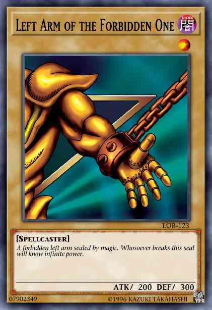 Left Arm of the Forbidden One - LCYW-EN305 - Secret Rare - Unlimited