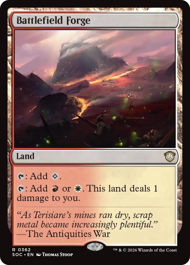 Battlefield Forge [362] [Secrets of Strixhaven: Commander] [Non-Foil]