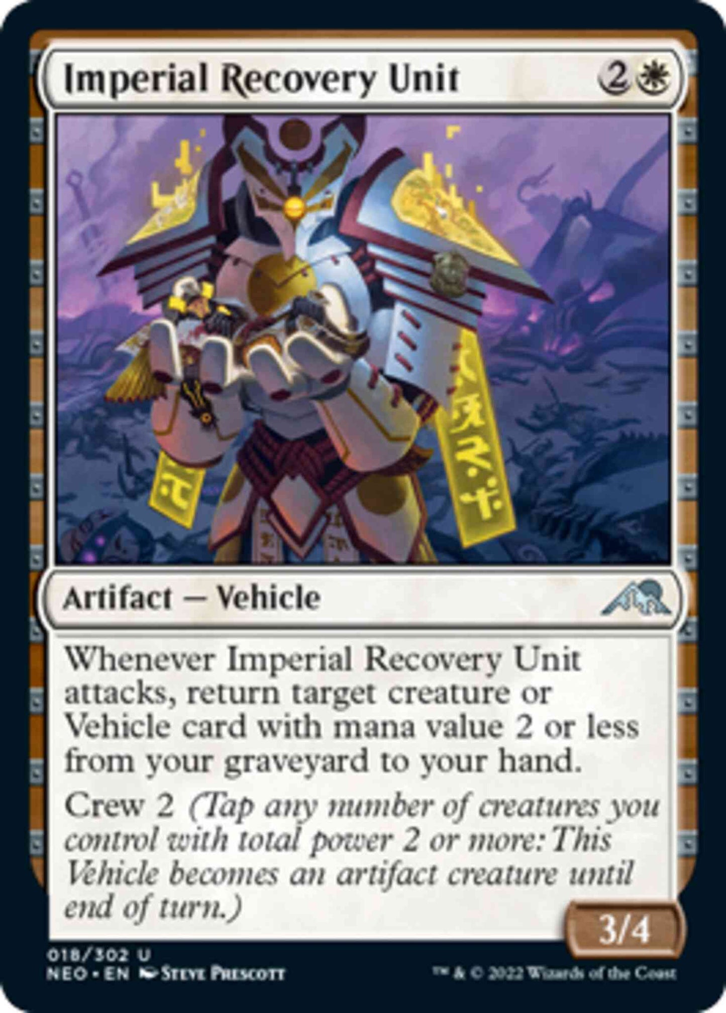 Imperial Recovery Unit [18] [Kamigawa: Neon Dynasty] [Non-Foil]