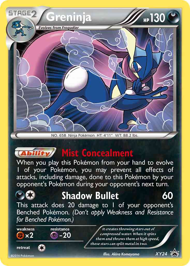 Greninja - XY24 - Promo [xyp-XY24] [Holo]