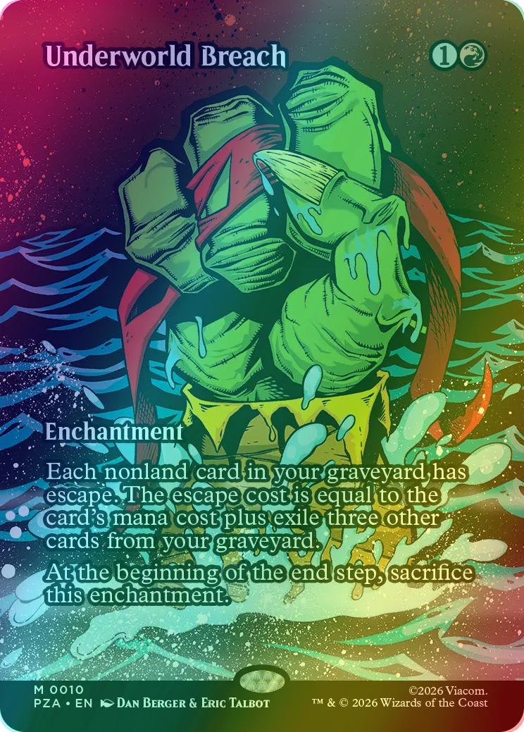 Underworld Breach [10] [Borderless] [Teenage Mutant Ninja Turtles Source Material] [Foil]
