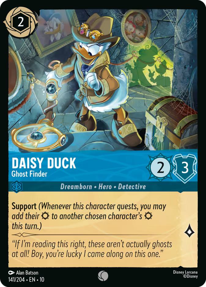 Daisy Duck - Ghost Finder - 141/204 [Whispers in the Well] [Non-Foil]