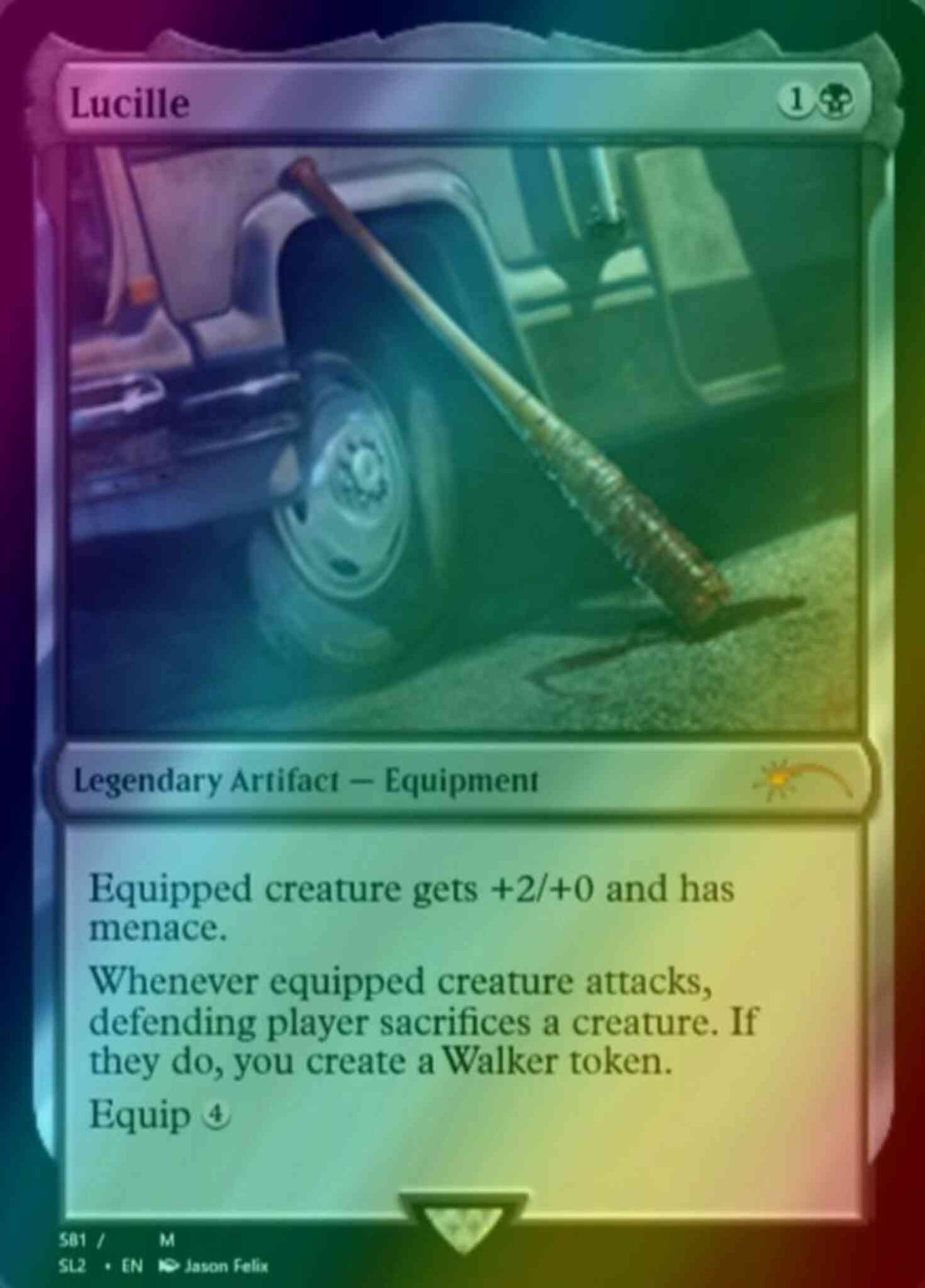 Lucille [0581] [Walking Dead] [Secret Lair Drop] [Foil]