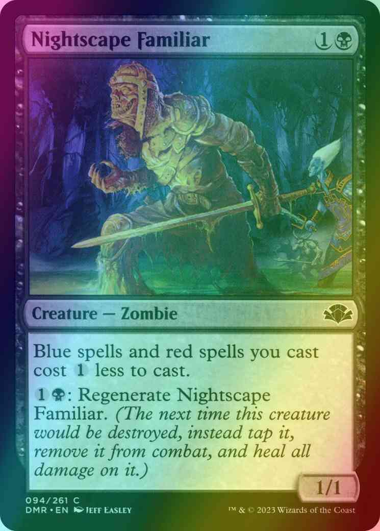Nightscape Familiar [94] [Dominaria Remastered] [Foil]