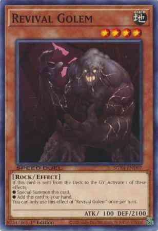 Revival Golem - SGX4-END07 - Common - 1st Edition