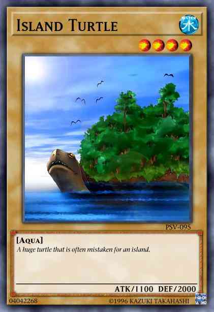 Island Turtle - PSV-095 - Common - 1st Edition