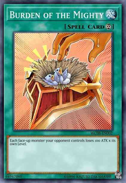 Burden of the Mighty - YS12-EN028 - Common - 1st Edition