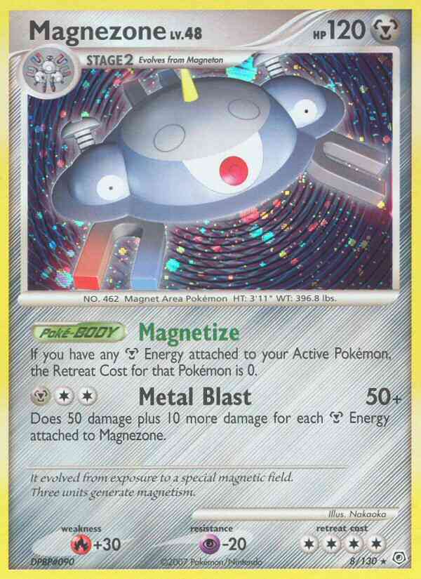 Magnezone - 8/130 - Rare Holo [dp1-8] [Holo]