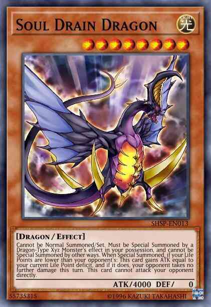 Soul Drain Dragon - SHSP-EN013 - Common - 1st Edition