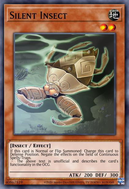 Silent Insect - DR04-EN140 - Common - Unlimited