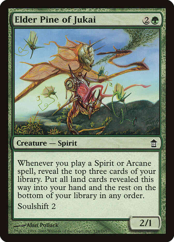 Elder Pine of Jukai [128] [Saviors of Kamigawa] [Non-Foil]