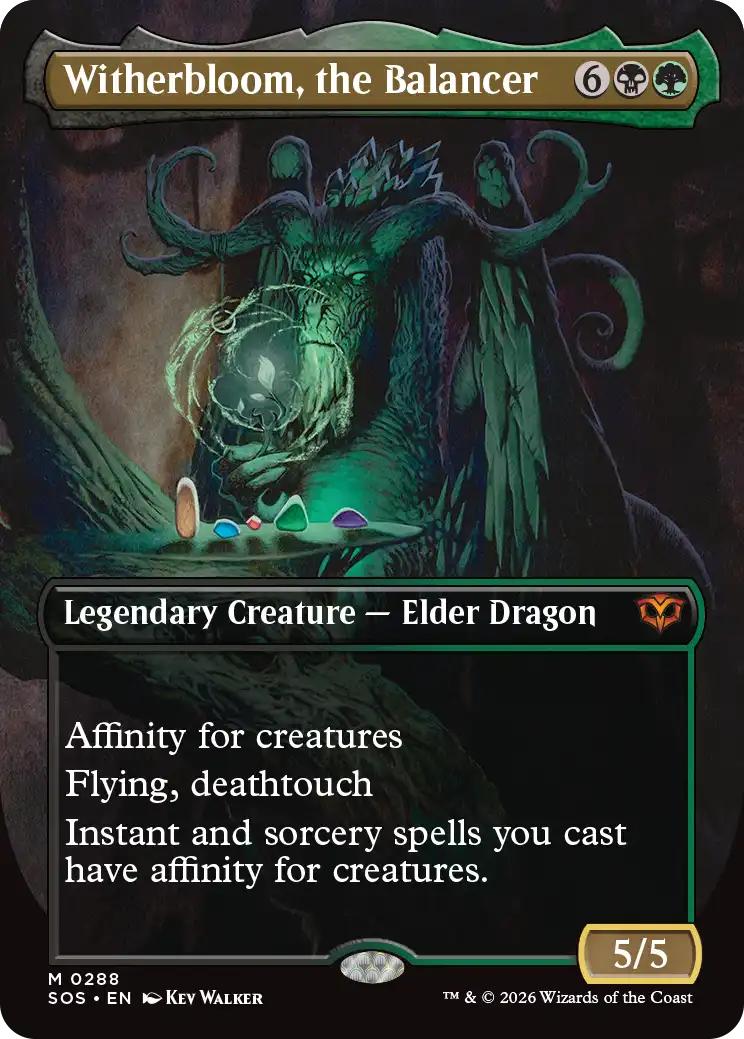 Witherbloom, the Balancer [288] [Borderless] [Secrets of Strixhaven] [Non-Foil]