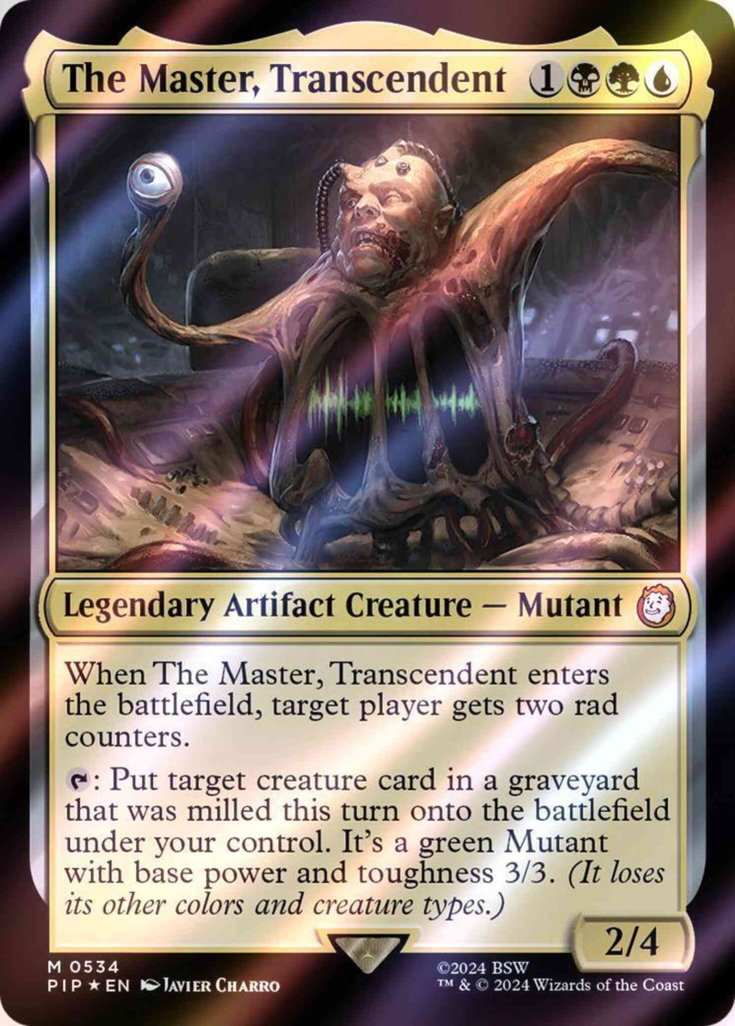 The Master, Transcendent [534] [Fallout] [Surge Foil]