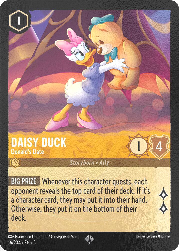 Daisy Duck - Donald's Date - 16/204 [Shimmering Skies] [Cold Foil]