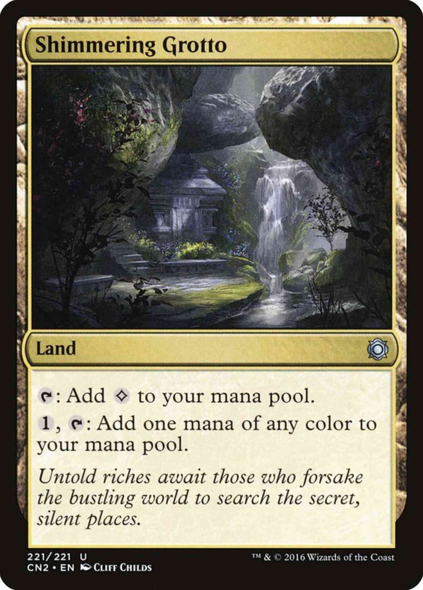 Shimmering Grotto [221] [Conspiracy Take The Crown] [Non-Foil]