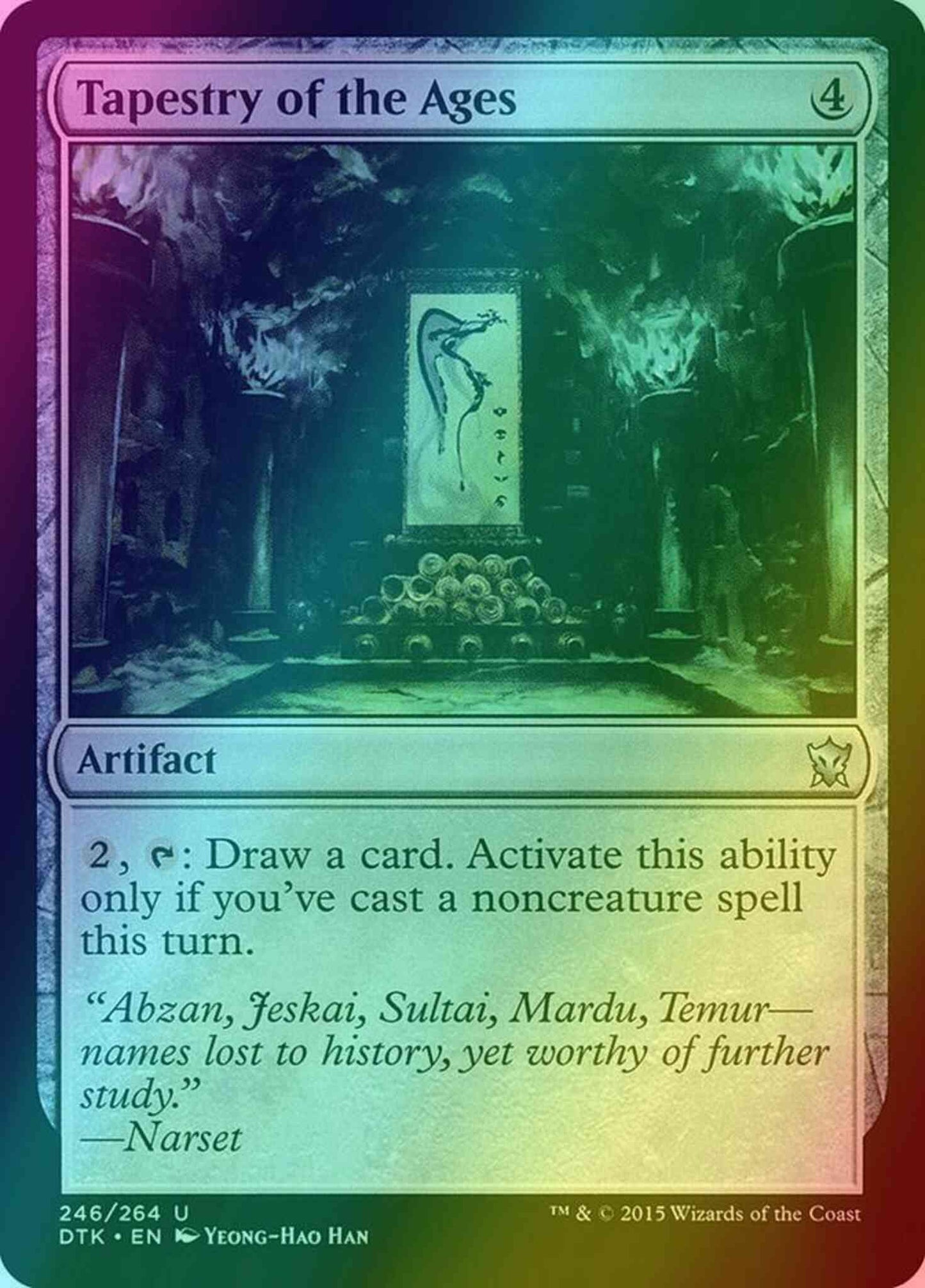 Tapestry of the Ages [246] [Dragons Of Tarkir] [Foil]