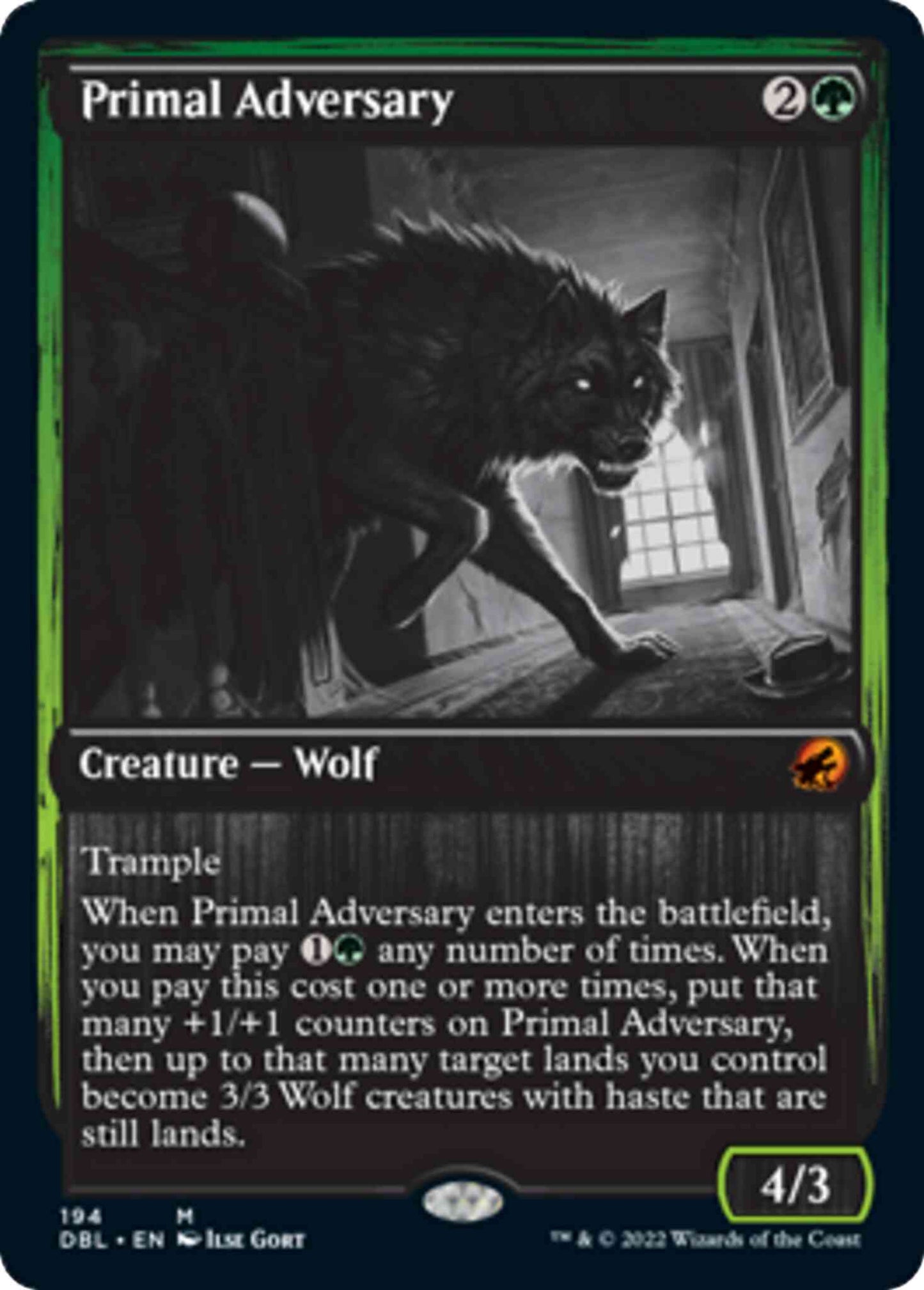 Primal Adversary [194] [Innistrad: Double Feature] [Non-Foil]