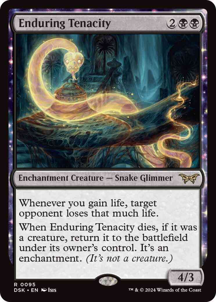 Enduring Tenacity [95] [Duskmourn: House of Horror] [Non-Foil]
