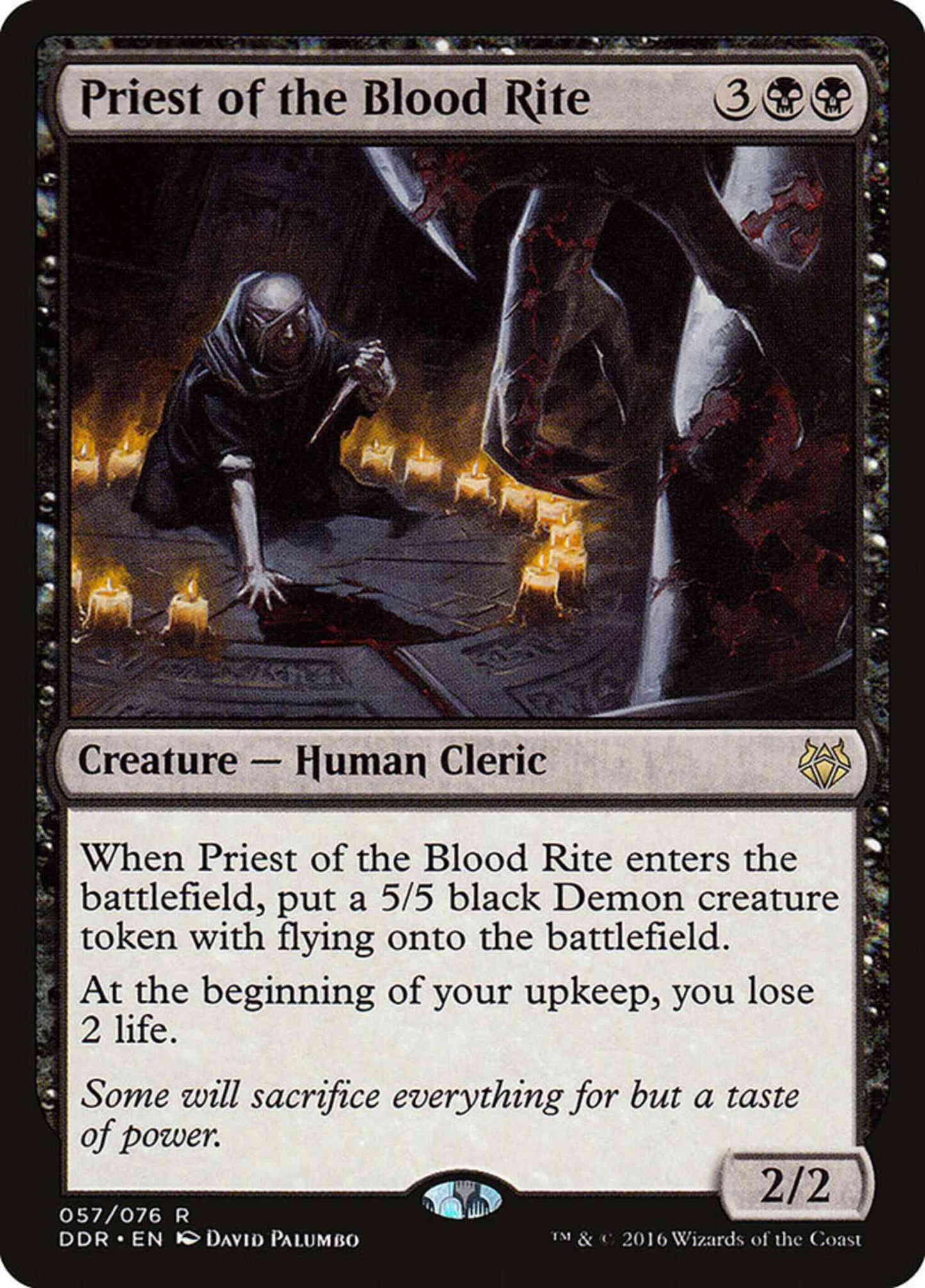 Priest of the Blood Rite [57] [Duel Decks Nissa vs Ob Nixilis] [Non-Foil]