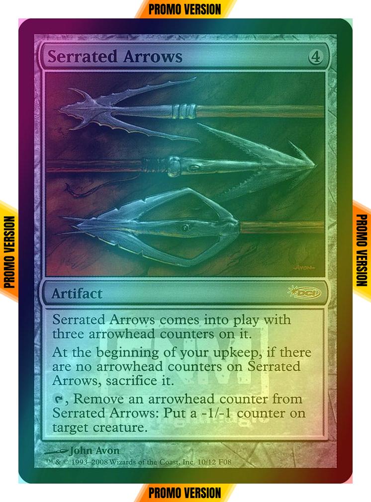 Serrated Arrows [10] [Friday Night Magic 2008] [Foil]